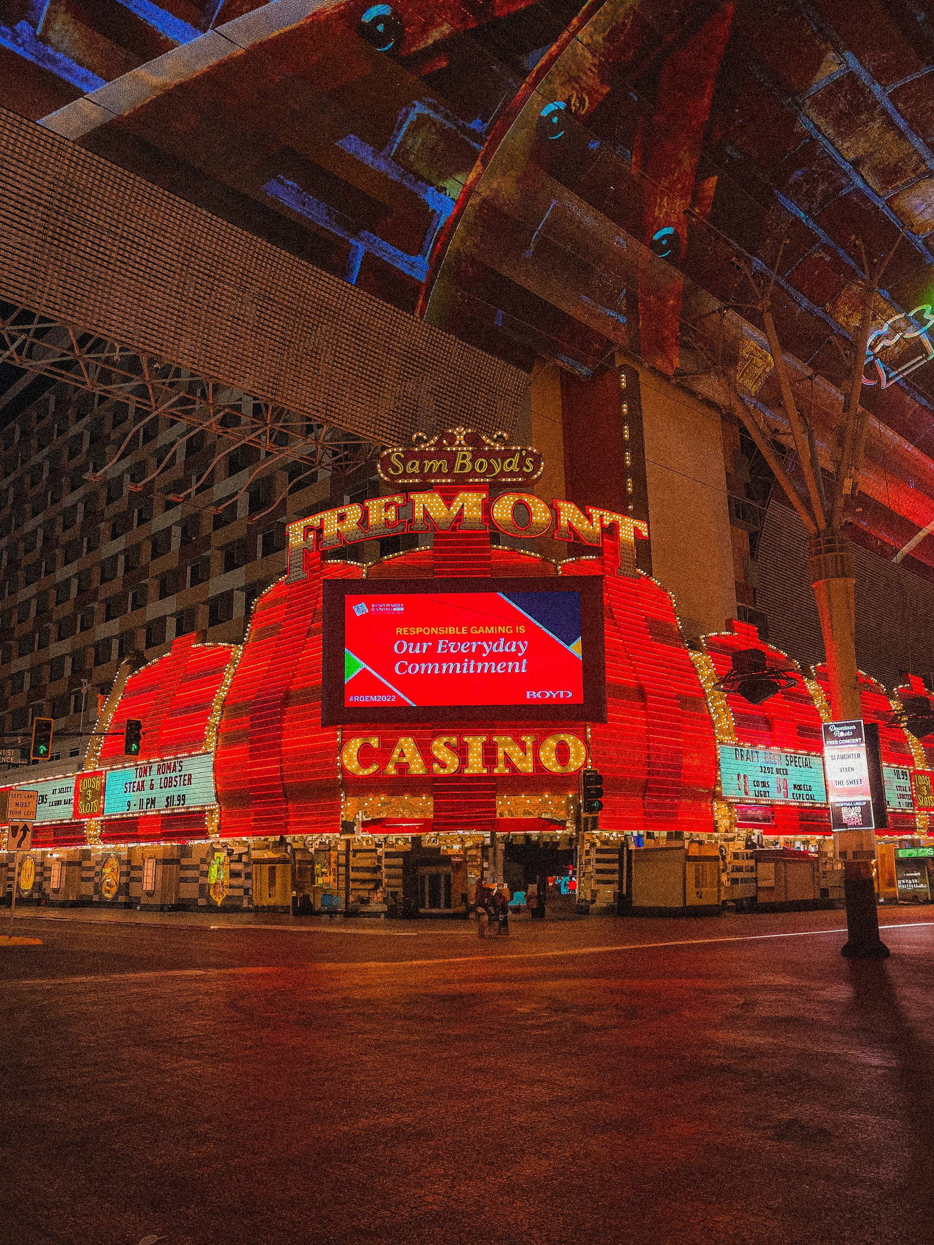 Fremont Street Experience Las Vegas